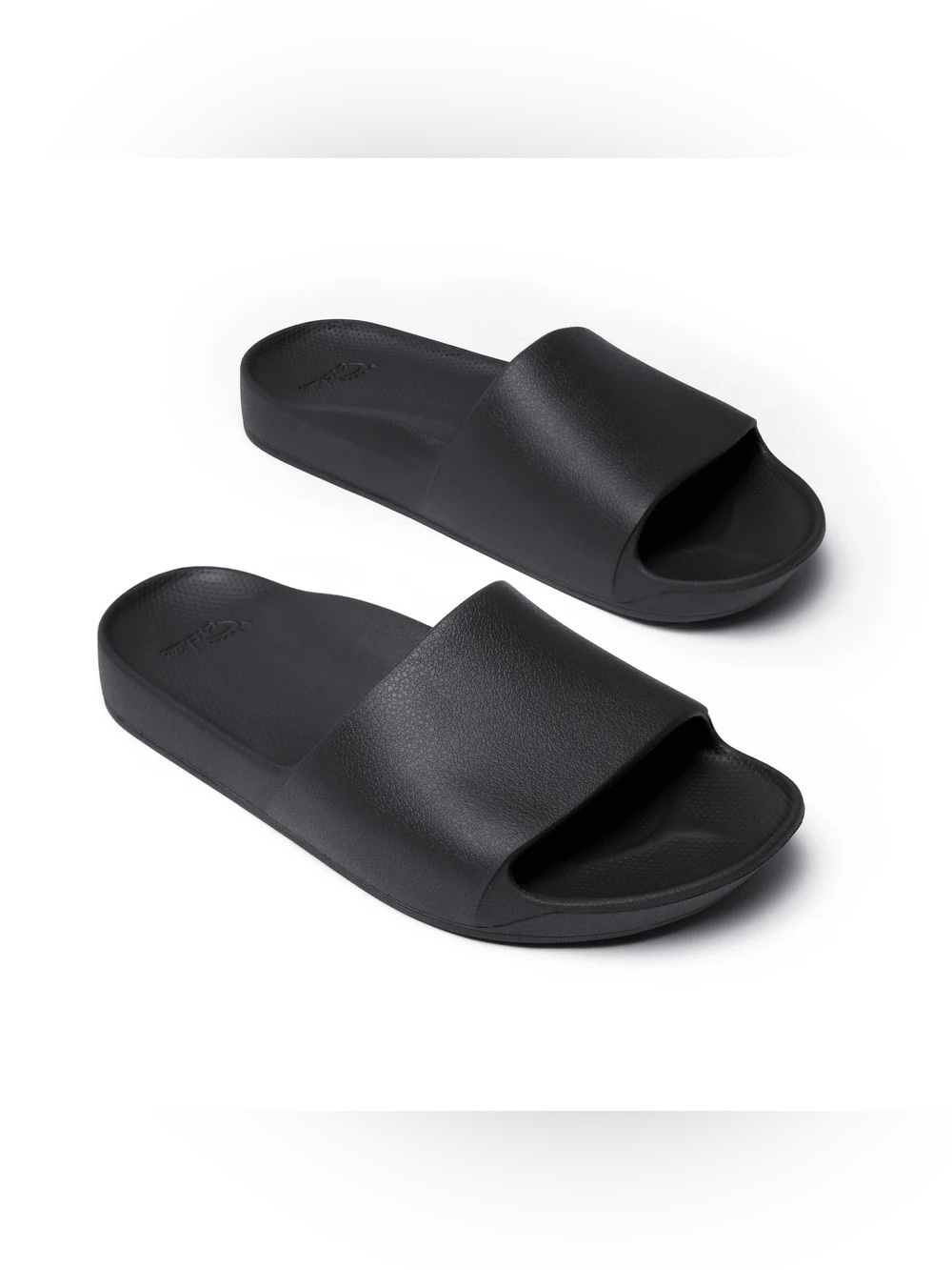 Archie’s Comfort Slide Sandals - Black - Picture 2 of 5